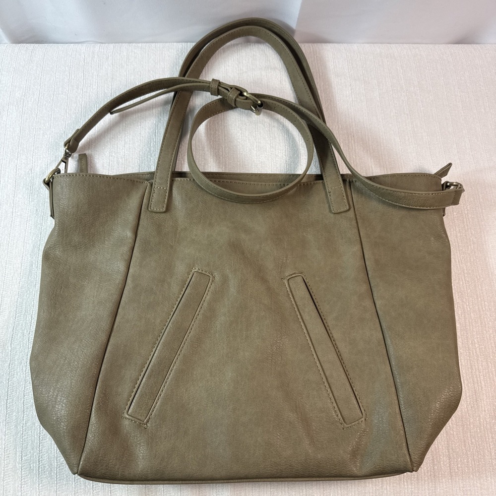 Antik Kraft Tan Double Handle Tote Bag